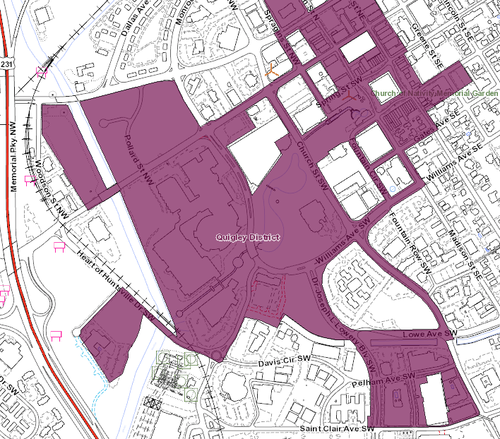 Hunsville Maps Gallery