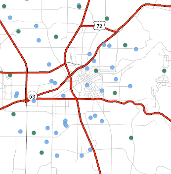 Hunsville Maps Gallery